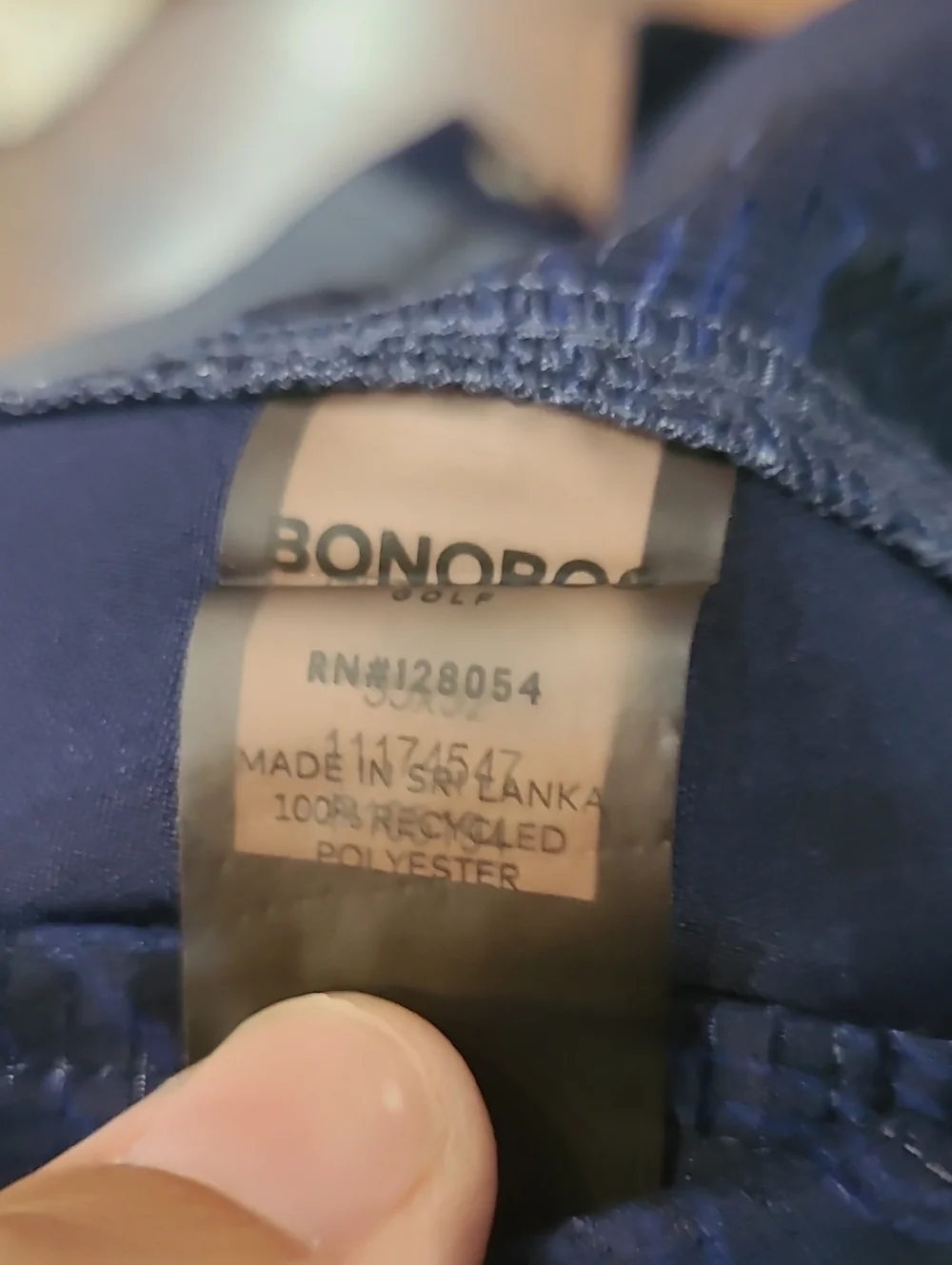 Bonobos New York Golf Slim Fit Royal Blue Chinos Size 35/32